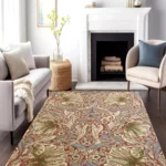 indian hand knotted wollen carpet - size (8x10ft)