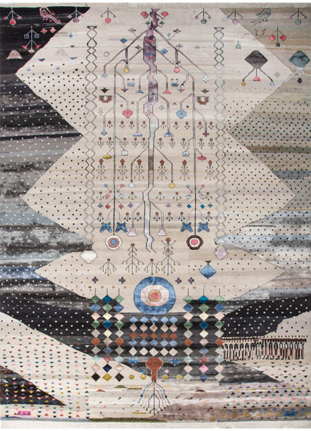 Premium Hand-Knotted Carpet - Size 10x14ft